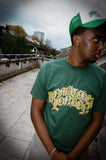 OLD ENGLISH TEE FOREST GREEN